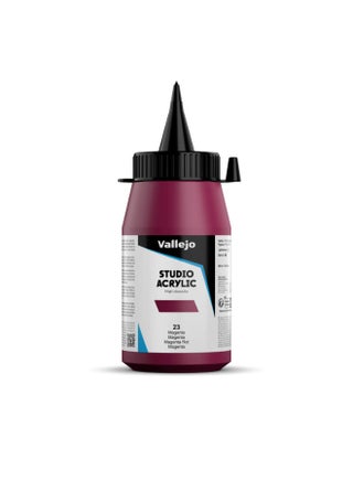 Vallejo Studio Acrylic Paint 500ml – Bianco Titanio Rutile, Colore Acrilico Per Artisti - 5