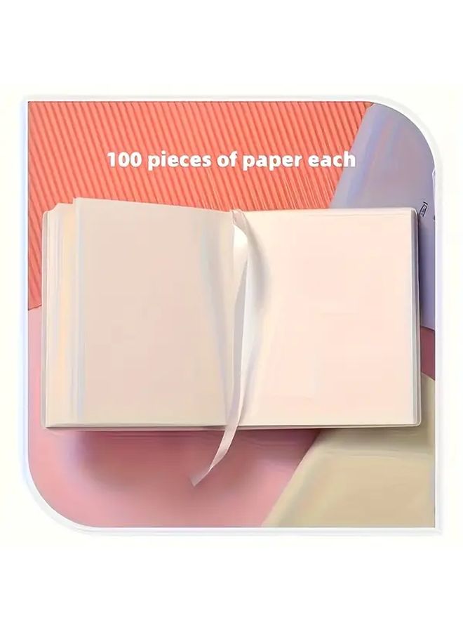3pcs Mini Notebook And Pen Set Retro Writing Kit With 4 Color Options - Image 5