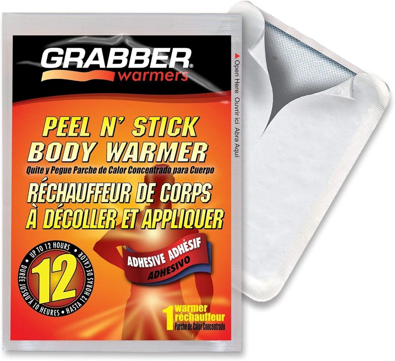 Grabber Warmers 12+ Hours Peel N' Stick Body Warmer, 40-Count Pack - Image 2