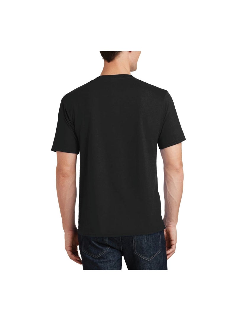 برينت شوب فور مي تي شيرت برقبة دائرية للبالغين للرجال من القطن الخالص الممشط للغاية للرجال، رقبة دائرية للرجال، مقاس مريح، قمصان عادية من القماش المسامي للرجال - Image 2