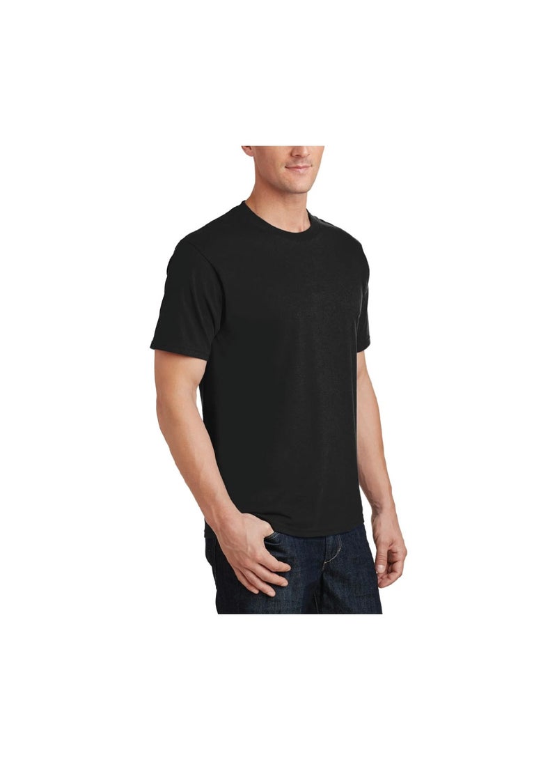 برينت شوب فور مي تي شيرت برقبة دائرية للبالغين للرجال من القطن الخالص الممشط للغاية للرجال، رقبة دائرية للرجال، مقاس مريح، قمصان عادية من القماش المسامي للرجال - Image 4