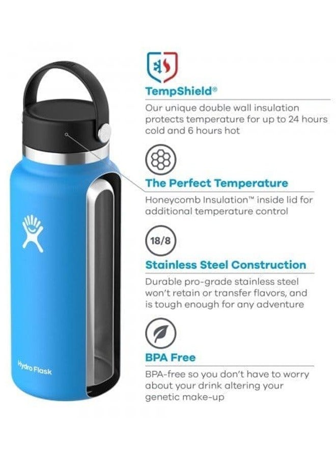 Hydro Flask Ty Williams 32oz Stainless Steel Wide Mouth Limited Edition TempShield Leakproof Water Bottle BPA-Free, Non-Toxic - Image 5