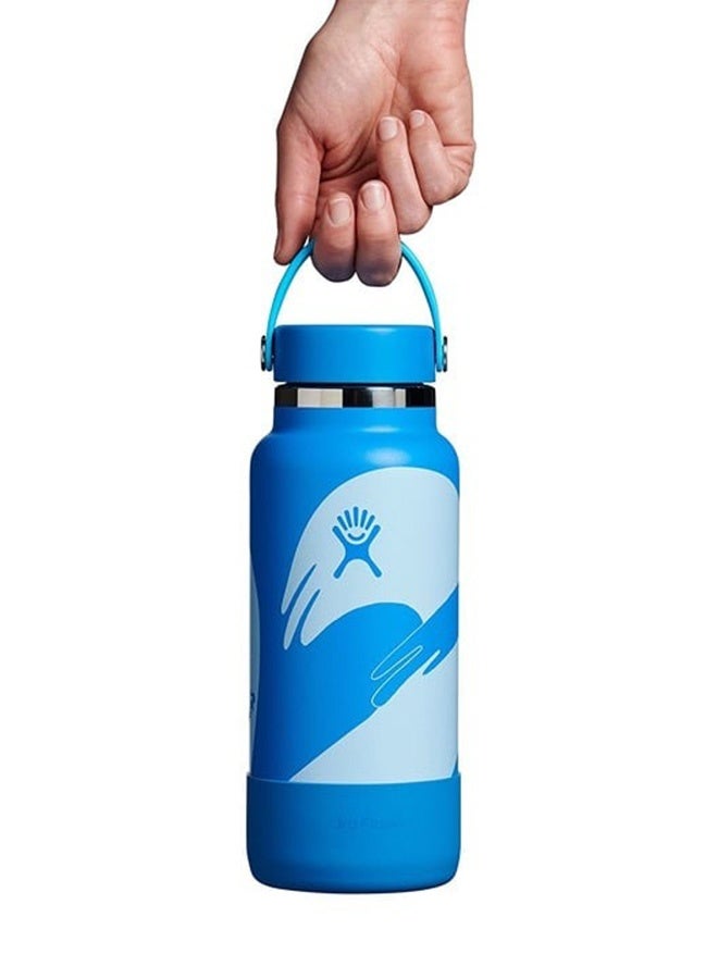 Hydro Flask Ty Williams 32oz Stainless Steel Wide Mouth Limited Edition TempShield Leakproof Water Bottle BPA-Free, Non-Toxic - Image 2