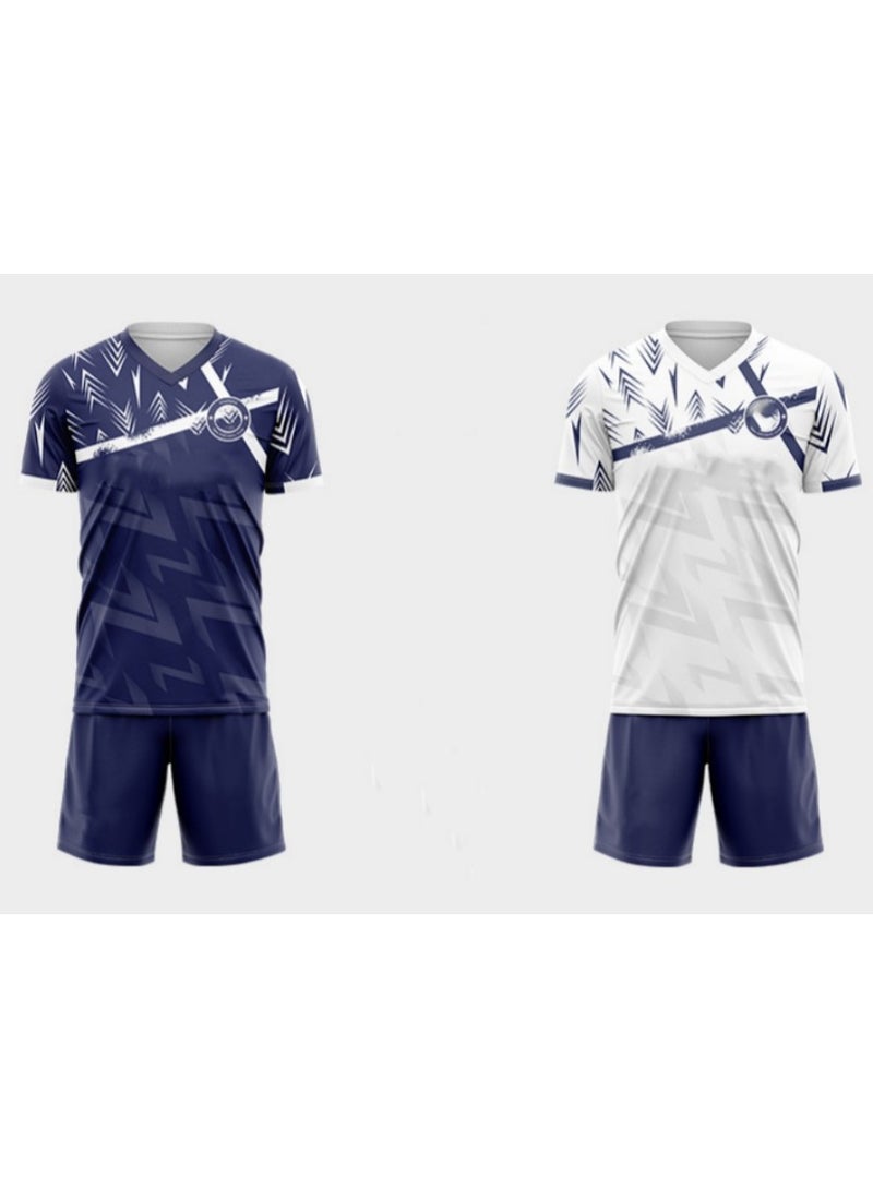KUYING New Double-sided Football Training Suit Set  - Image 1