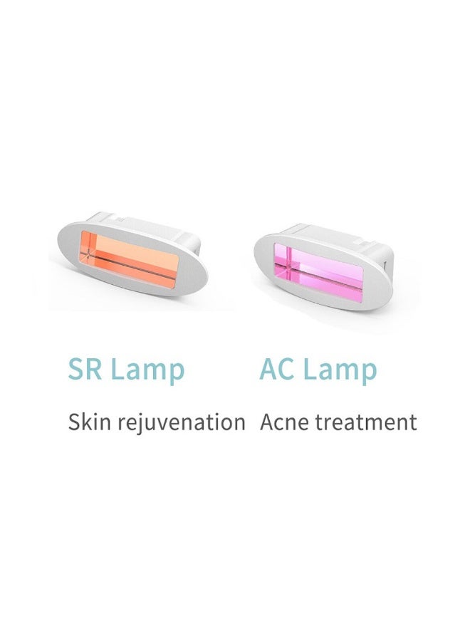 DEESS One AC Lamp（Acne treatment）& One SR Lamp (Skin rejuvenation) Used for DEESS GP590 Permanent Hair Removal Device - Image 2