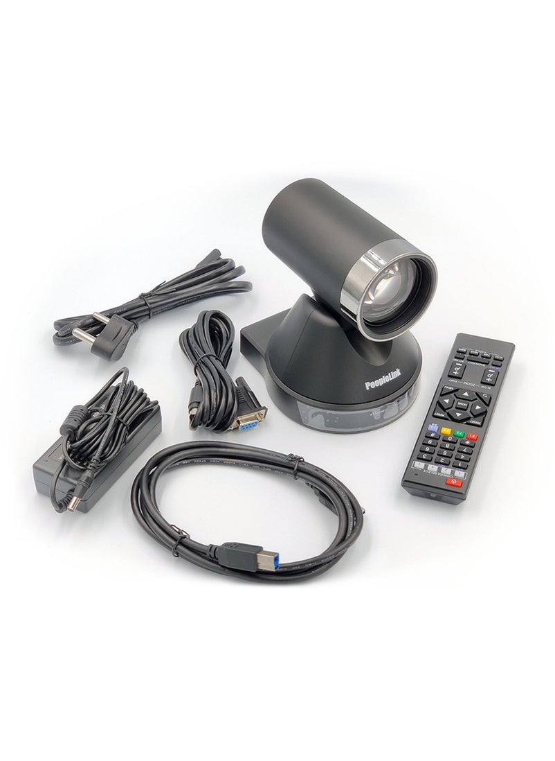 PeopleLink - iCam WHD 1080 12x USB, Black - Image 1