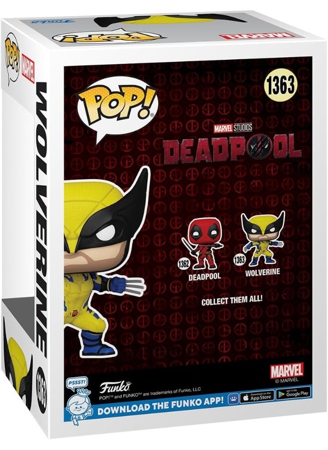 Funko Funko Pop! Marvel: Deadpool 3 - Wolverine, Collectable Vinyl Toy Figure  - Image 3