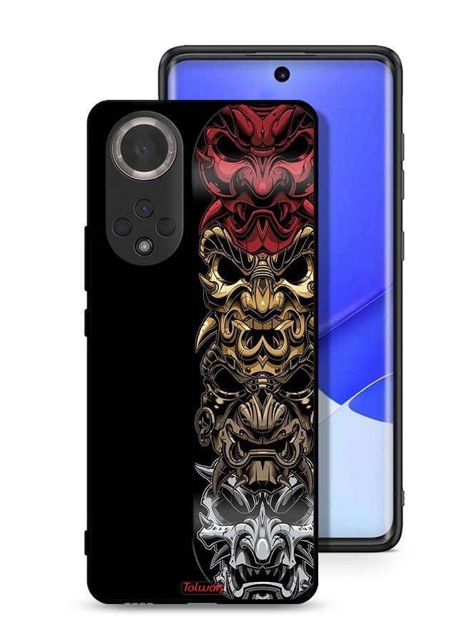 Tolwak Honor 50 Protective Case Cover Heads Art - Image 1