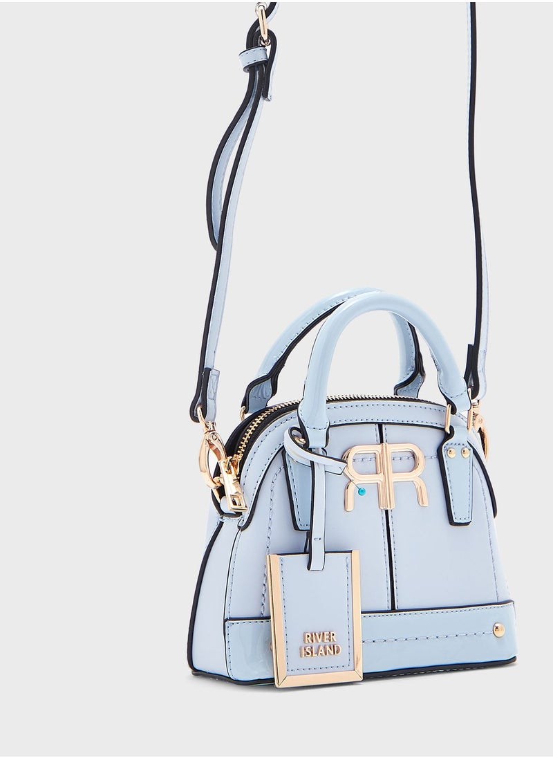 RIVER ISLAND - Top Handle Satchel - Image 1