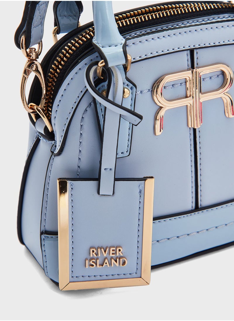 RIVER ISLAND - Top Handle Satchel - Image 1