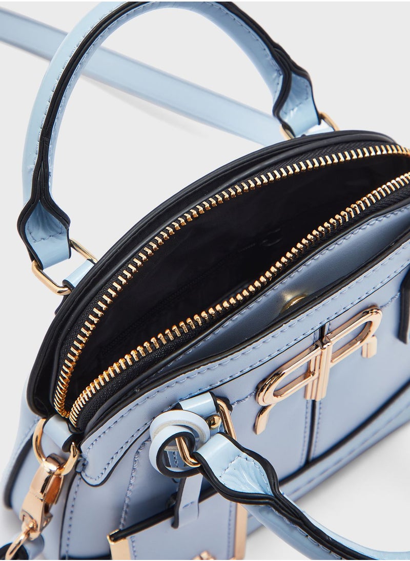 RIVER ISLAND - Top Handle Satchel - Image 1