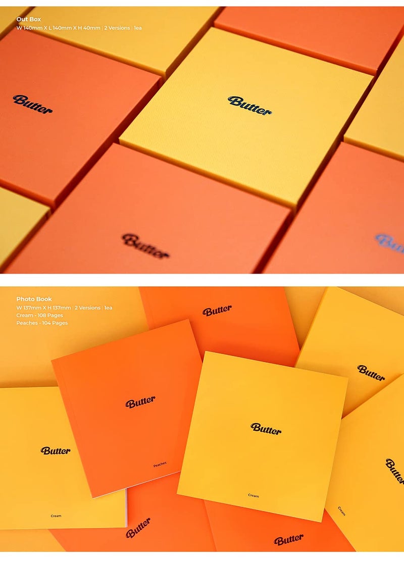 BTS Big Hit Entertainment KTMMD1083 BTS - Butter Album+Extra Photocards Set (Cream ver.) - Image 3