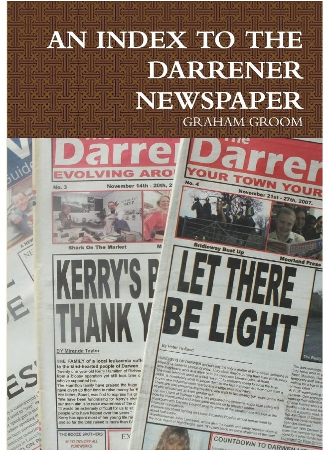 null - AN INDEX TO THE DARRENER NEWSPAPER - Image 1