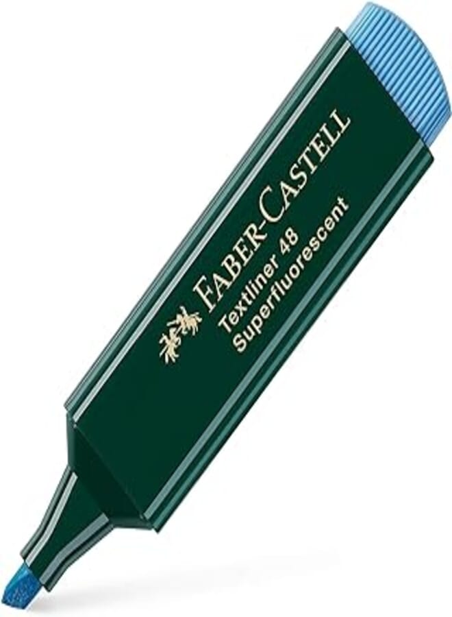 Faber Castell 1548 Highlighter, Blue