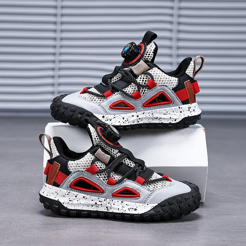 Boys' Shoes 2025 Kidsren'S Toe-Cap Sandals Girls' Sports Twist Frame Shoes Breathable Frame Shoes - Image 5