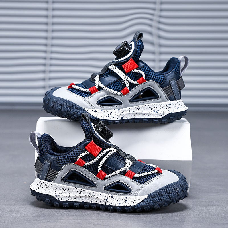 Boys' Shoes 2025 Kidsren'S Toe-Cap Sandals Girls' Sports Twist Frame Shoes Breathable Frame Shoes - Image 4