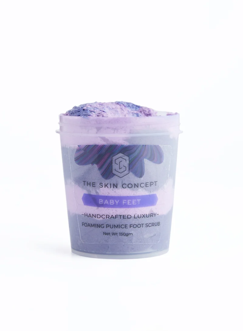 ذا سكين كونسيبت ذي سكين كونسيبت فرك القدم الرغوي بالخفاف - بيبي فيت