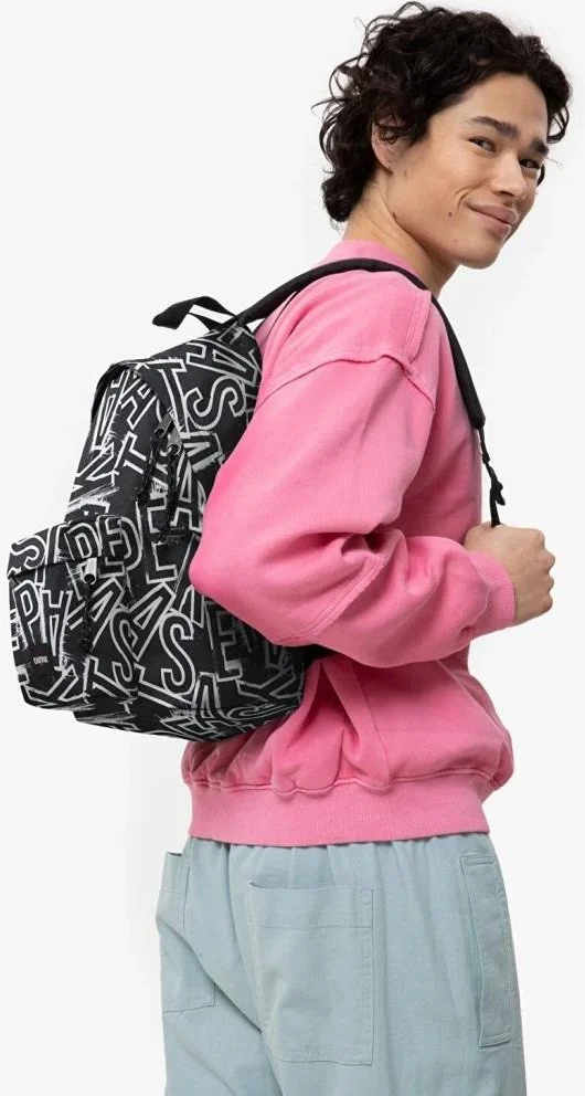 EASTPAK Backpack Padded Pak'r Ep Letters Black EK0006202O01