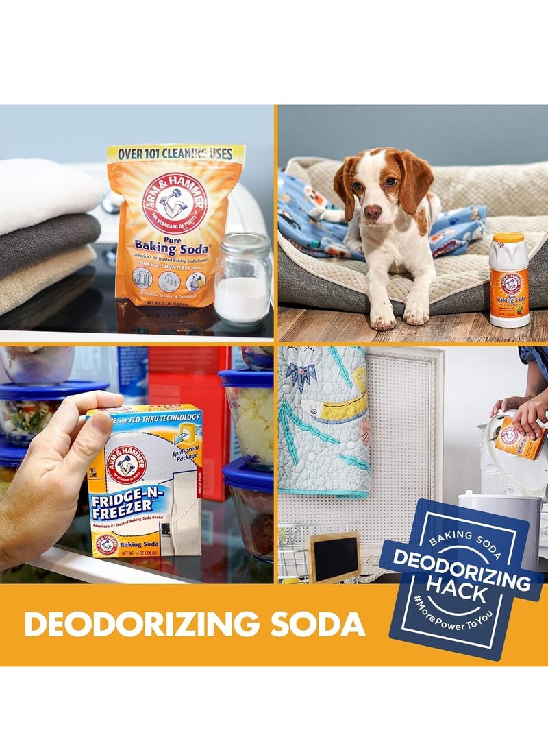 آرم آند هامر صودا الخبز النقي بيكربونات الصوديوم متعدد الإستخدامات 907 جرام - Image 5