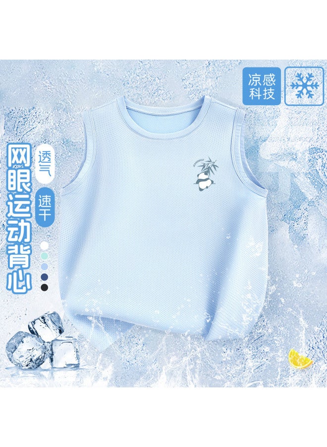 Jeanswest Kids Quick-dry Tank Top 2025 Summer Animal Print Lightweight Sleeveless Cool T-shirt For Boys & Girls - Image 2