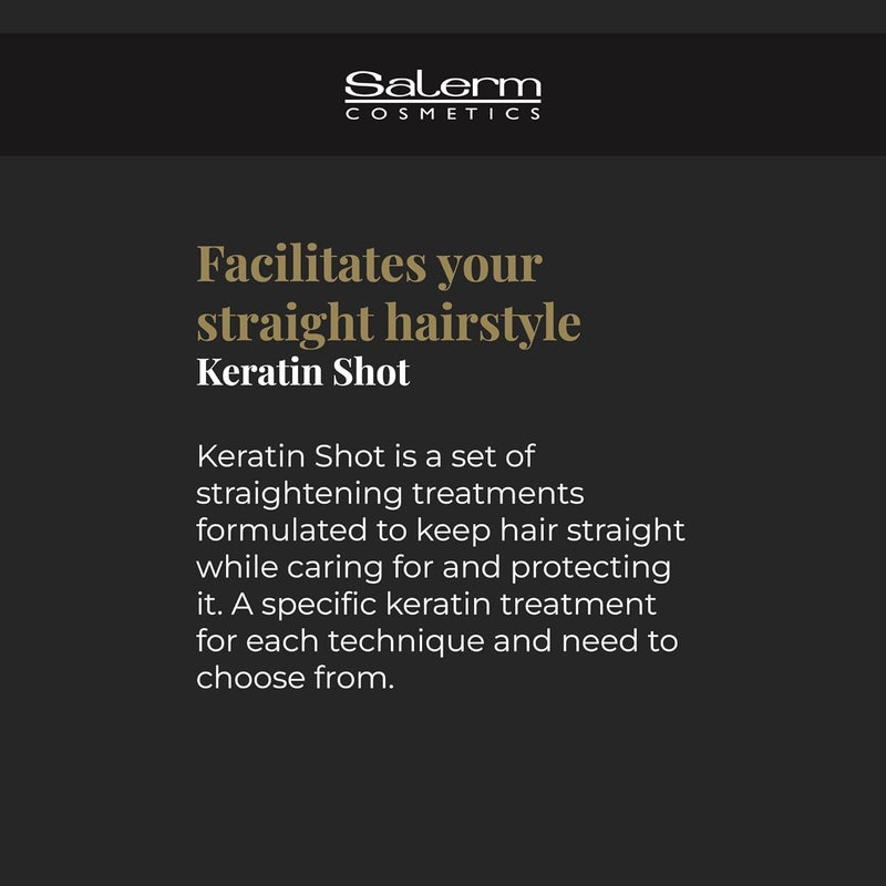 Salerm Cosmetics Keratin Shot Anti Frizz Serum - 100ml - Image 5