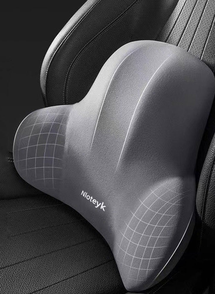general Car lumbar support headrest, car neck pillow, car seat cushion, back cushion, waist cushion, memory foam lumbar support pillow, and support cushion - Image 3