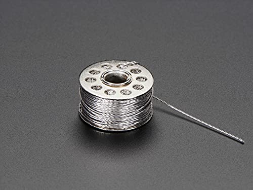 Adafruit Stainless Medium Conductive Thread - 3 ply - 18 meter/60 ft - Image 5
