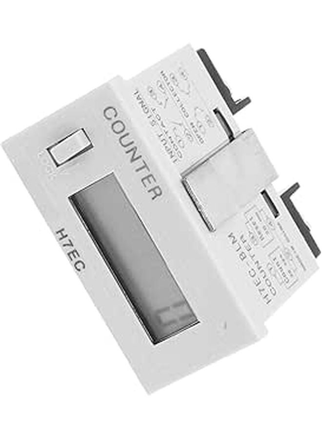H7EC عداد BLM الرقمي الكهربائي المجمع 6 أرقام شاشة LCD عرض - Image 1