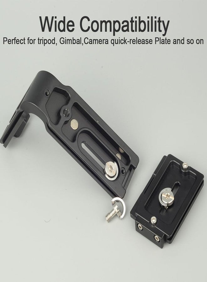 SUPERNIC Stainless Steel D Shaft D-Ring 1/4 Inch Camera Screw Tripod Mounting Screw Quick Release Plate Thumb Screw Adapter for Camera Tripod Monopod Quick Release Plate - Image 4