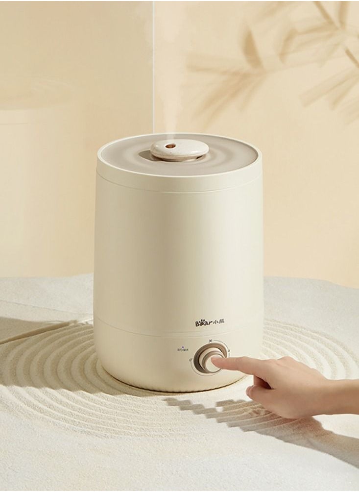 Bear - 4.5L Humidifier Cool Mist Quite Fog Creator Purification Aroma Diffuser Humidifier Top-table for Bedroom and Office 2 Pin Plug (CN Version) - Image 1