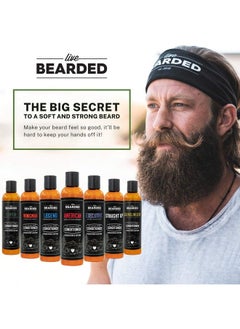 Live Bearded : Beard Conditioner Executive Facial Hair Conditioner 8 Oz. Strengthens And Softens Allnatural Ingredients With Biotin Coconut Oil Argan Oil And Caffeine Made In The Usa  - Image 4