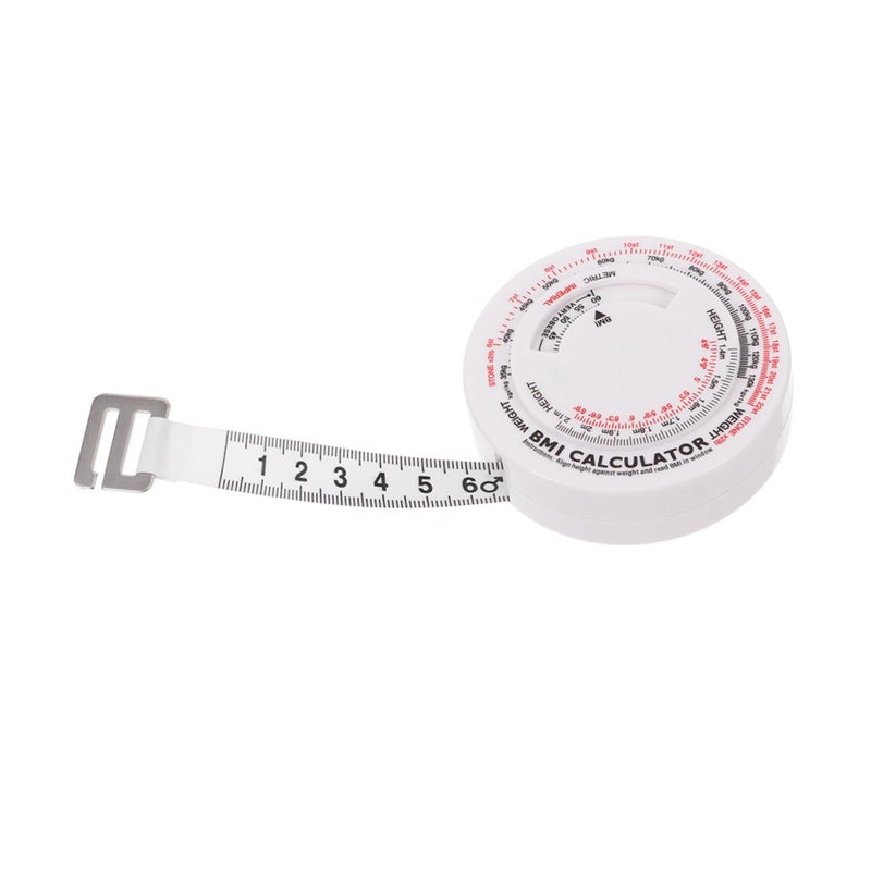 Flexible Body Tape Measure for Accurate Waist Health and BMI Fitness Tracking - Image 2