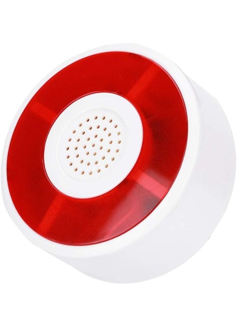 DC 12V LED Flashing Security Lamp Alarm System Alarm Strobe Signal Warning Light Siren Acousto-Optic