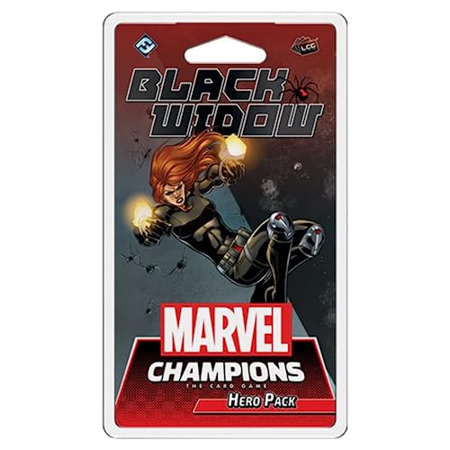 Asmodee Marvel Champions The Card Game Black Widow HERO PACK - Cooperative Superhero Strategy Game for Kids and Adults, Ages 14+, 1-4 Players, 45-90 Minute Playtime - Image 1