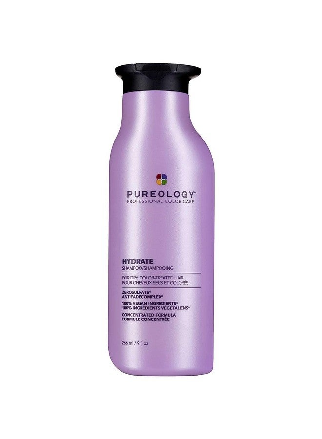 PUREOLOGY شامبو مرطب للشعر الجاف والمصبوغ يرطب ويقوي الشعر خالي من الكبريتات نباتي 266 مل - Image 2