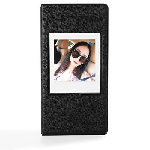 CAIUL Compatible 64 Pockets Instax Square Book Album for Fujifilm Instax Square SQ10 SQ6 Instant Film (Black) - Image 2