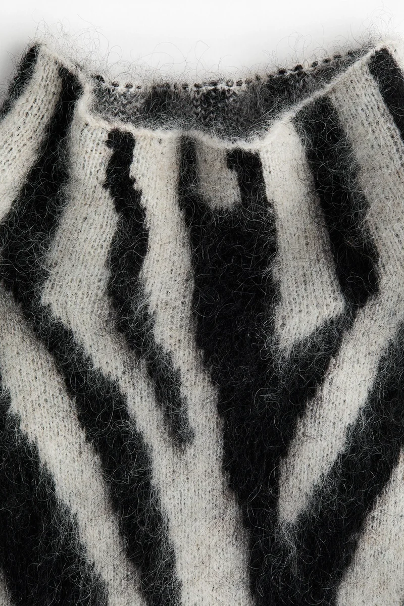 H&M Mohair-blend turtleneck jumper