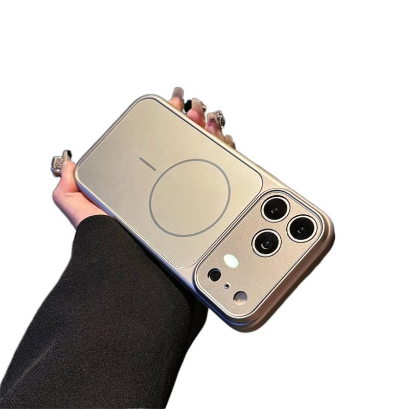 MS MagSafe Case, Multicolour Glass, Shockproof Cover for iPhone 16 / 16 Plus / 16 Pro / 16 Pro Max - Image 1
