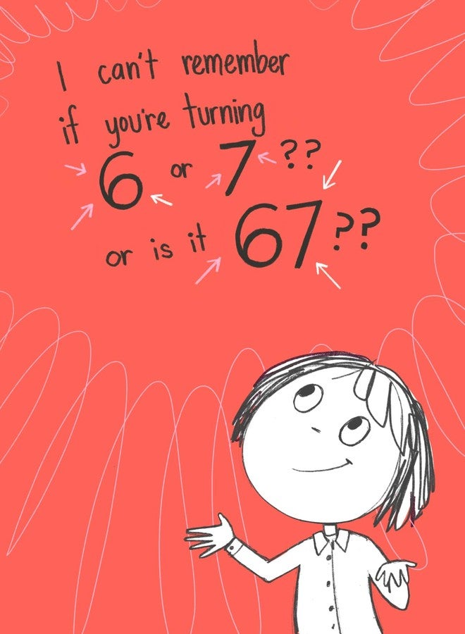 Gooji Funny Birthday Card for Teens - Viral 6 or 7 Meme Trend - Hilarious Bday Greeting for Son, Daughter, Friend - Joke About Age 67 - Trendy Social Media Humor for Gen Z & Alpha - Image 1