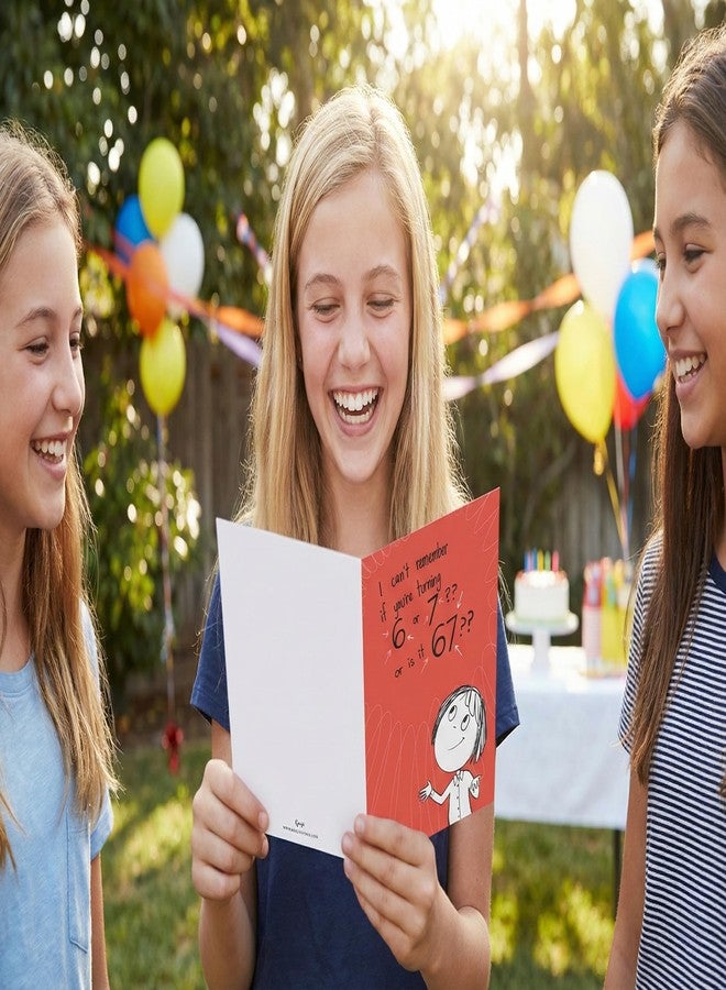 Gooji Funny Birthday Card for Teens - Viral 6 or 7 Meme Trend - Hilarious Bday Greeting for Son, Daughter, Friend - Joke About Age 67 - Trendy Social Media Humor for Gen Z & Alpha - Image 5