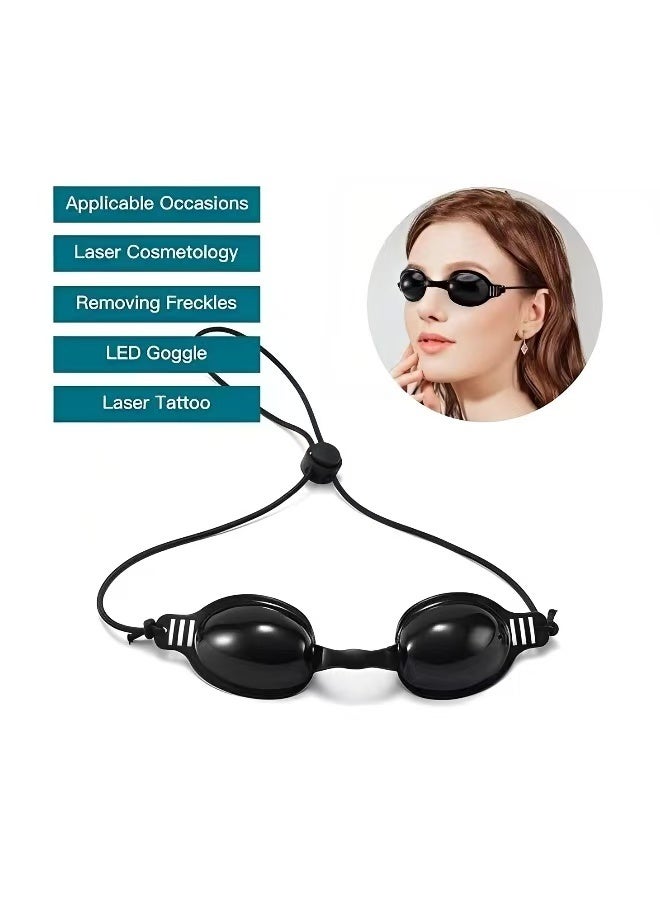 Fda Approval Goggle For Ipl Laser Safety Glasses Red Light Therapy And Laser Hair Removal Treatment Beauty Patient Protective Eye Goggle For Ipl Laser Led Uv Lamp Treatment 4 Packs - Image 4