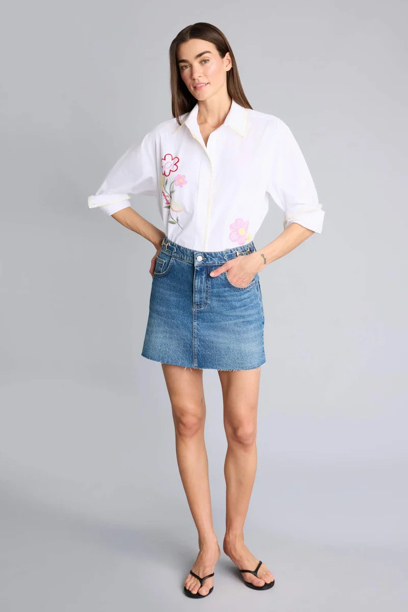 DeFacto Afra x Defacto Regular Fit Denim Mini Skirt