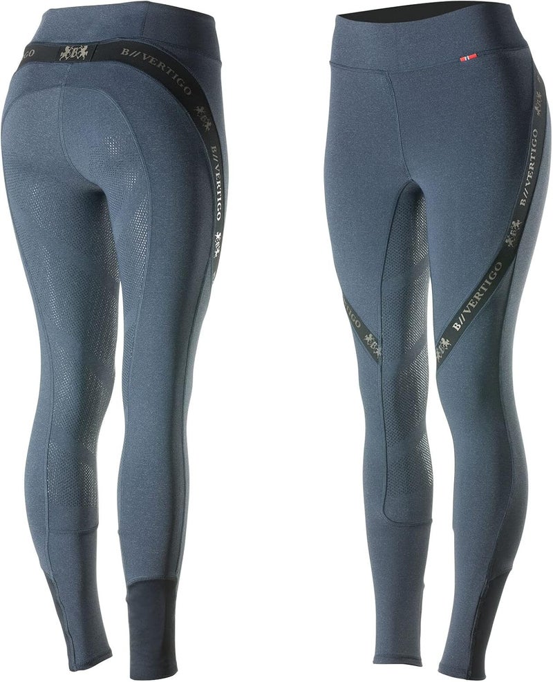 horze B Vertigo Ladies Jenny Silicone FS Riding Tights 2 - Image 1