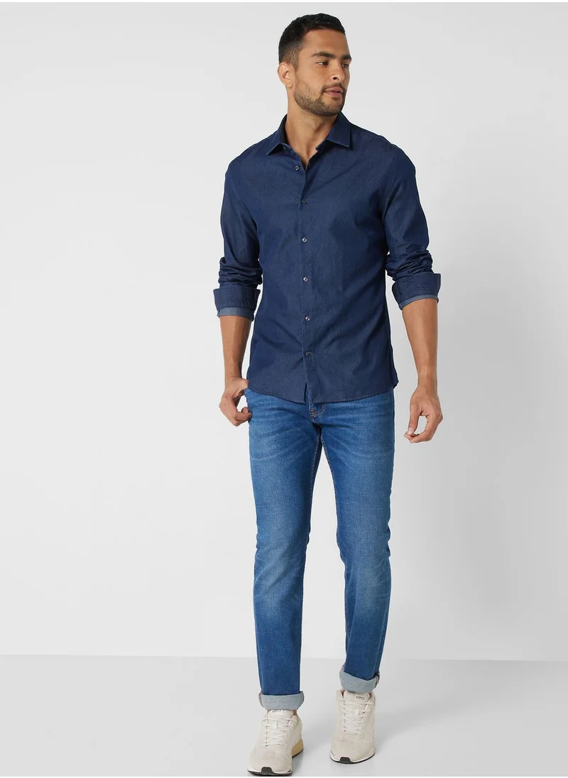Mango Man Essential Regular Fit Shirt