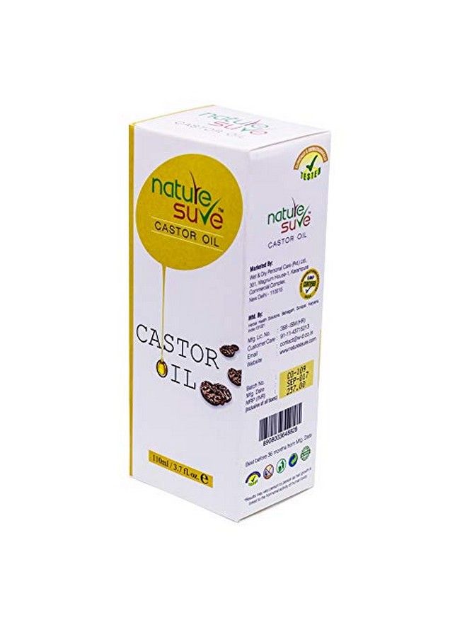 Nature Sure ™ Castor Oil (Arandi Tail) 1 Pack (110Ml) Extracted From Ricinus Communis - Image 3