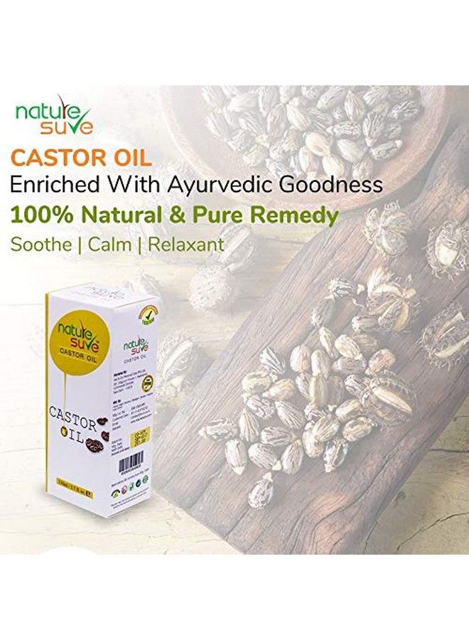 Nature Sure ™ Castor Oil (Arandi Tail) 1 Pack (110Ml) Extracted From Ricinus Communis - Image 4