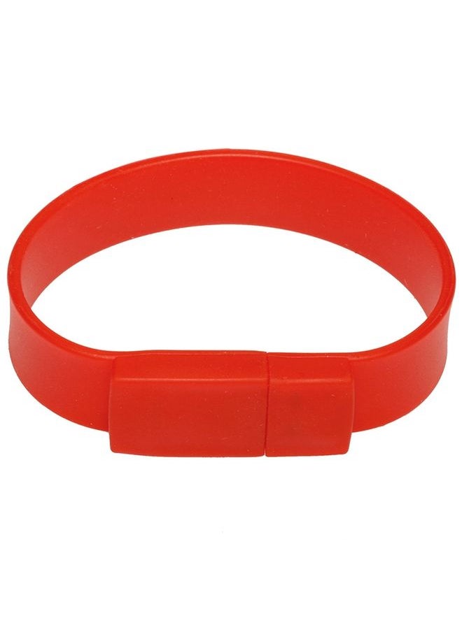 BURAQ 2GB Silicon Bracelets USB 2.0 Flash Disk(Red)  - Image 2