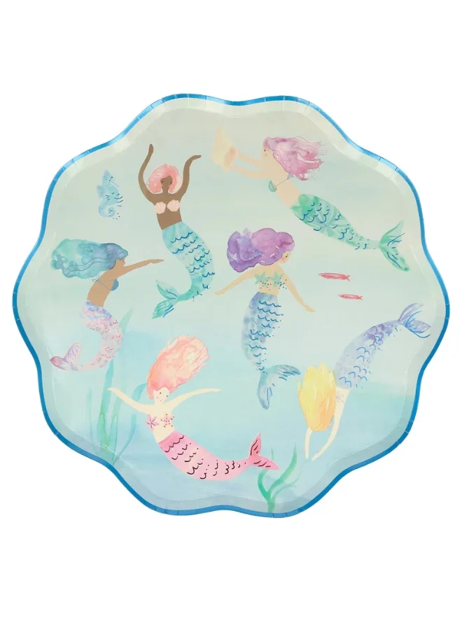 Meri Meri Mermaids Swimming Plates