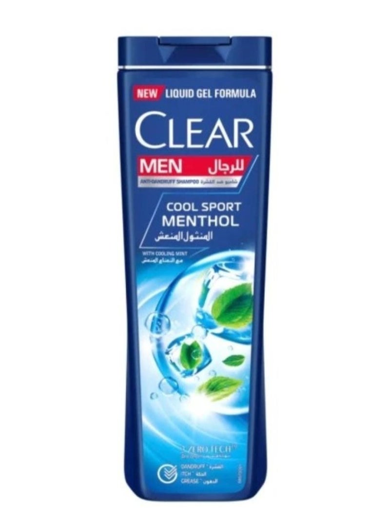 كلير شامبو ضد القشرة للرجال المنثول المنعش بالنعناع المنعش - 400مل