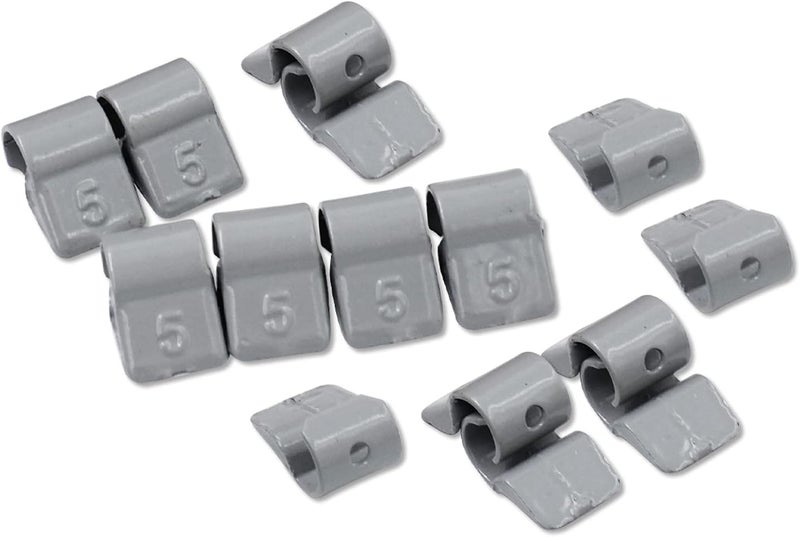 CKAuto FN Series Coated Lead Clip On Wheel Weights, 5g, 25pcs/Box - Image 3
